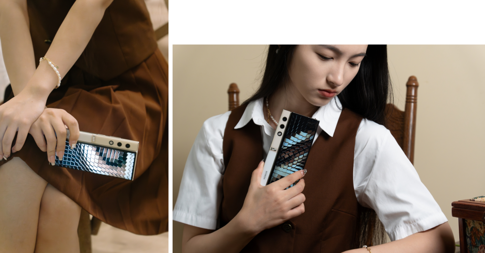 荣耀V Purse亮点解析:外折设计引领时尚,女性市场新宠